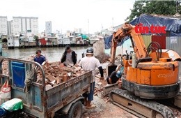 TP Hồ Chí Minh tăng tốc di dời nhà ở ven kênh để chỉnh trang đô thị