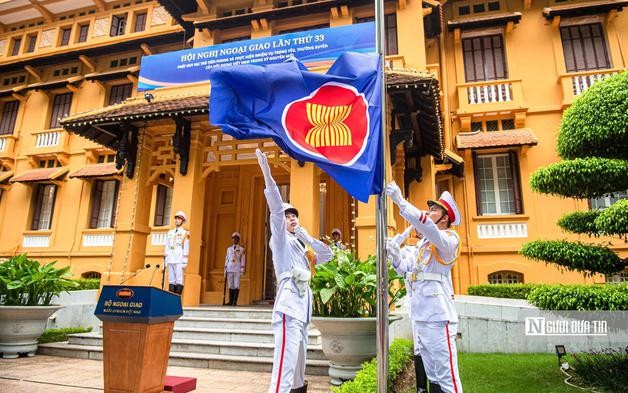 Lễ thượng cờ kỷ niệm 59 năm thành lập ASEAN