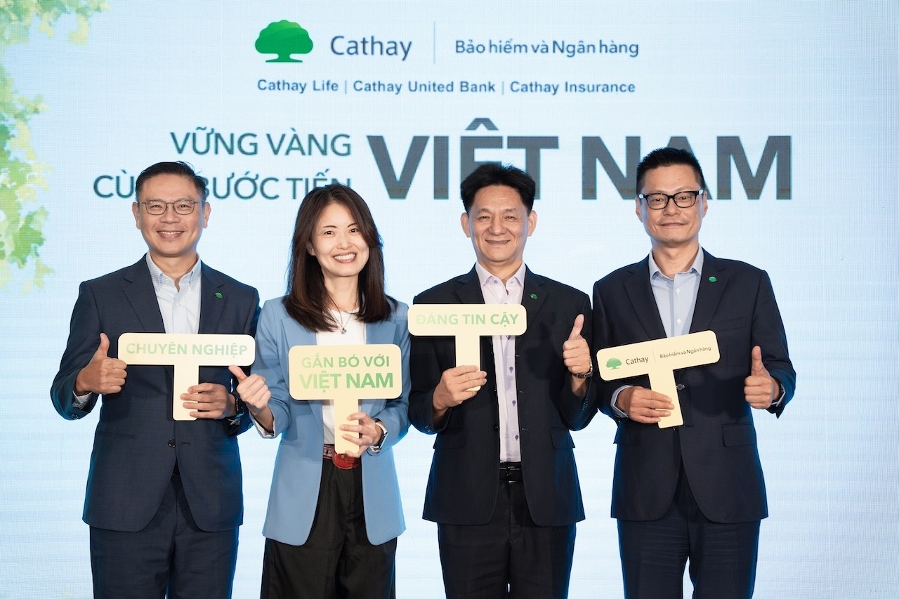 Cathay quy tụ hoạt động bảo hiểm và ngân hàng, củng cố hệ sinh thái tài chính tại Việt Nam