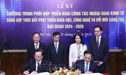 Phối hợp triển khai công tác ngoại giao kinh tế thúc đẩy phát triển KHCN và đổi mới sáng tạo