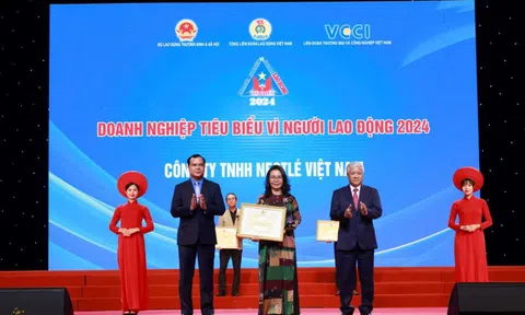 Nestlé Việt Nam được vinh danh Doanh nghiệp vì người lao động năm thứ 5 liên tiếp