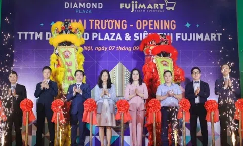 Khai trương trung tâm thương mại Diamond Plaza - Điểm mua sắm lý tưởng của Hà Nội