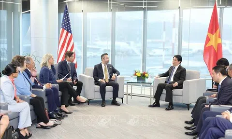 Chủ tịch nước Lương Cường bắt đầu các hoạt động song phương tại Hoa Kỳ