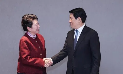 Tuần lễ cấp cao APEC 2025: Chủ tịch nước Lương Cường tiếp và làm việc với các Tập đoàn lớn