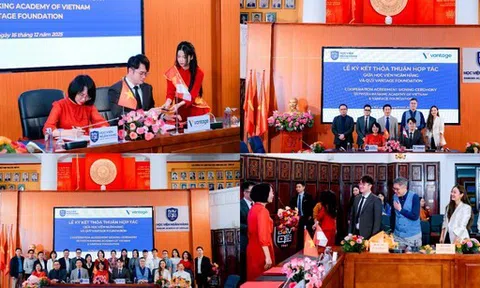 Học viện Ngân hàng Việt Nam và Vantage Foundation chính thức hóa quan hệ đối tác chiến lược nhằm thúc đẩy giáo dục tài chính