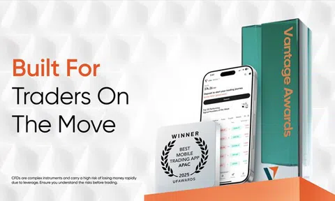 Vantage giành giải 'Ứng dụng giao dịch di động tốt nhất - APAC' tại UF Awards APAC 2025