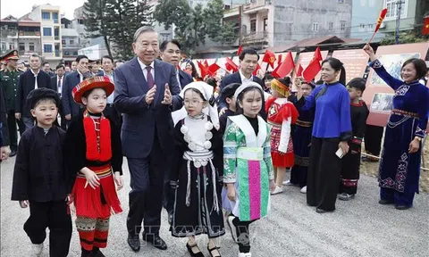 Tổng Bí thư Tô Lâm: Tiếp tục chung sức, đồng lòng đưa Cao Bằng tiến lên vững chắc