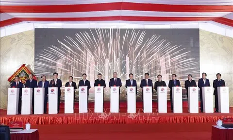 Tổng Bí thư Tô Lâm dự lễ khởi công xây trường học ở xã biên giới tỉnh Cao Bằng