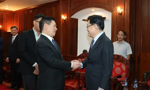 Phó Thủ tướng Hồ Đức Phớc tiếp Ngài Vương Thụy Kiệt, nguyên Phó Thủ tướng Singapore