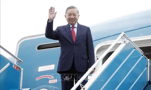 Tổng Bí thư Tô Lâm lên đường tham dự cuộc họp khai mạc Hội đồng Hòa bình về Gaza