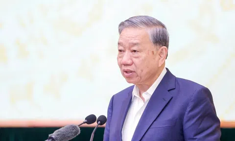 Tổng Bí thư Tô Lâm dự Hội nghị tiếp xúc giữa cử tri với người ứng cử đại biểu Quốc hội khóa XVI tại Hà Nội