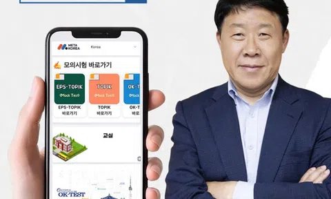 CEO của Han Edu Tech, Han Il-hwan lãnh đạo mở rộng hoạt động khảo thí tiếng Hàn ra toàn cầu thông qua ứng dụng MetaKorea
