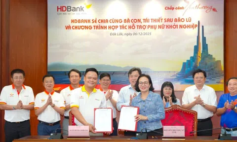 HDBank đẩy mạnh gói vay ưu đãi 12.000 tỷ đồng để đồng hành với người dân phục hồi sau lũ, an tâm đón Tết
