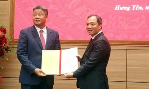 Phó Chủ tịch Hà Nội làm Phó Bí thư Tỉnh ủy Hưng Yên