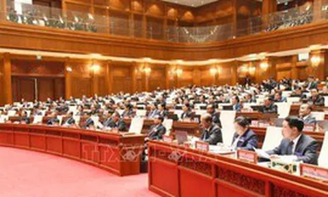 Điện mừng các đồng chí lãnh đạo cấp cao của Lào