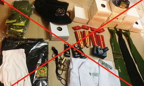 Có thể bị phạt tới 50 triệu đồng nếu đăng tin mua bán trang phục Công an, Quân đội