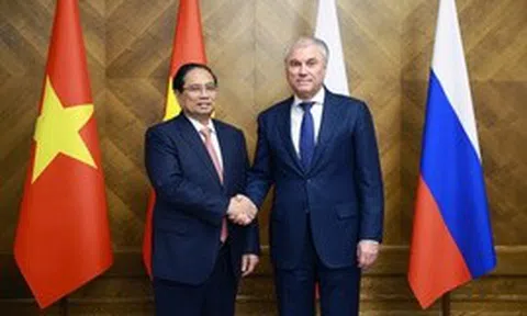 Chủ tịch Duma Quốc gia Nga: Hết sức ủng hộ thỏa thuận xây dựng nhà máy điện hạt nhân Ninh Thuận 1