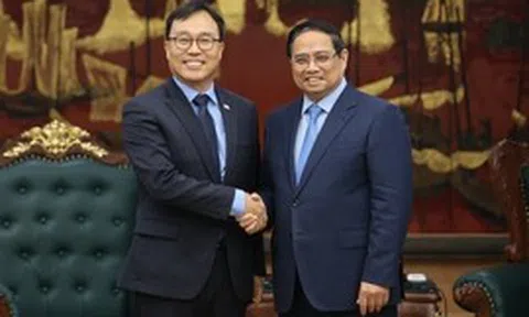 Thủ tướng Phạm Minh Chính tiếp Đại sứ Hàn Quốc