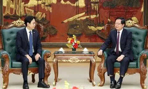 Phó Thủ tướng Hồ Quốc Dũng tiếp Phó Thủ tướng Hàn Quốc Bae Kyung Hoon