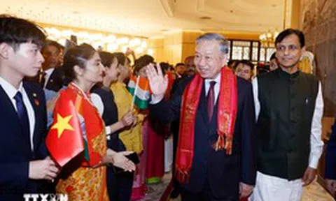 Tổng Bí thư, Chủ tịch nước Tô Lâm bắt đầu thăm cấp Nhà nước Cộng hòa Ấn Độ