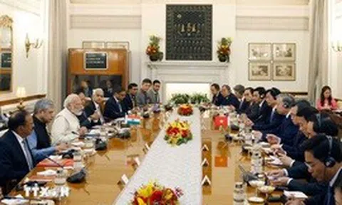 Tổng Bí thư, Chủ tịch nước Tô Lâm hội đàm với Thủ tướng Ấn Độ Narendra Modi