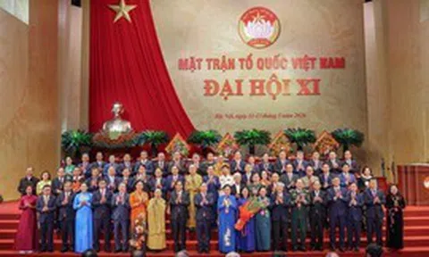 Đồng chí Bùi Thị Minh Hoài tiếp tục giữ chức Chủ tịch Uỷ ban Trung ương MTTQ Việt Nam khóa XI