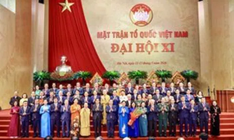 70 vị tham gia Đoàn Chủ tịch Ủy ban Trung ương MTTQ Việt Nam khóa XI