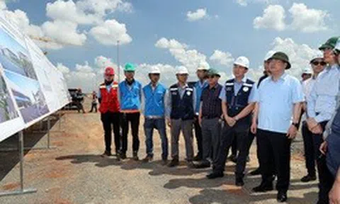 Phó Thủ tướng Thường trực Phạm Gia Túc kiểm tra tiến độ dự án sân bay Long Thành và cao tốc TPHCM-Long Thành-Dầu Giây