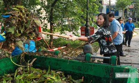 "Toàn dân chung tay bảo vệ môi trường, vì một Việt Nam xanh - sạch - đẹp"