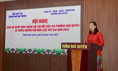Hải Phòng: Đẩy mạnh thành lập Luật gia cơ sở, đưa pháp luật đến gần người dân