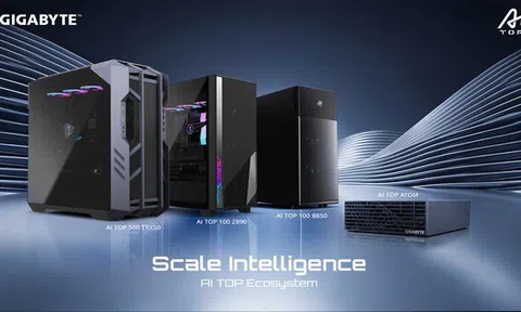 GIGABYTE mở rộng hệ sinh thái AI TOP, đón đầu kỷ nguyên mới của các tác nhân AI