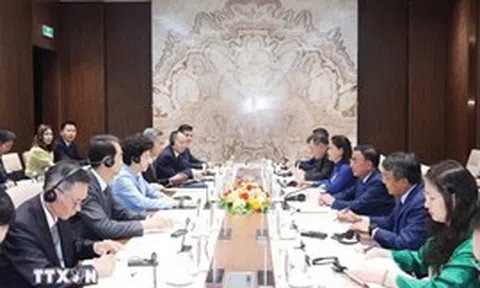 Thường trực Ban Bí thư Trần Cẩm Tú tiếp Đoàn đại biểu Chính hiệp toàn quốc Trung Quốc