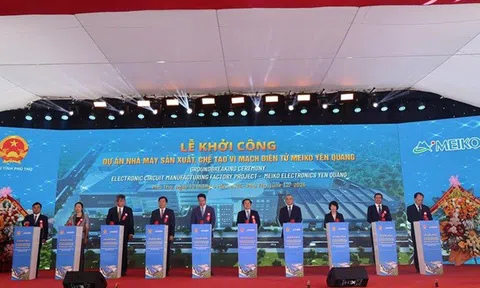 Phú Thọ khởi công nhà máy vi mạch điện tử 500 triệu USD, cấp phép đầu tư chỉ trong 48 giờ