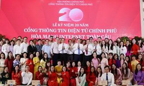 Lời cảm ơn của Cổng Thông tin điện tử Chính phủ cho hành trình 20 năm và 101 năm ngày Báo chí cách mạng Việt Nam