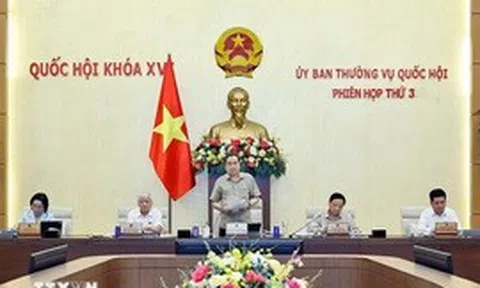 Bế mạc Phiên họp thứ 3 của Ủy ban Thường vụ Quốc hội