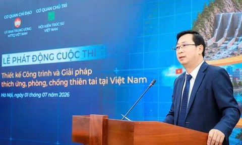 Phát động cuộc thi thiết kế công trình và giải pháp phòng, chống thiên tai