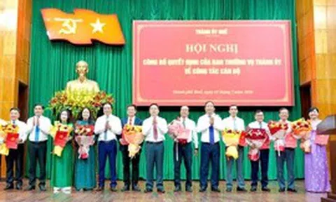 TP. Huế điều động, bổ nhiệm giám đốc các sở, bí thư xã, phường