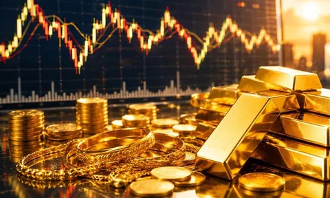 Giá vàng chiều nay (23/7): Đà lao dốc dồn dập, rủi ro tăng cao