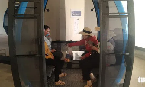 Cáp treo Núi Sam chính thức hoạt động sau 5 năm đầu tư