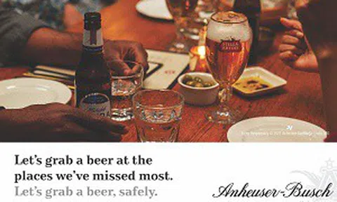 “Let’s Grab A Beer” - Lời Động Viên Ý Nghĩa Từ AB InBev, Tập Đoàn Bia Hàng Đầu Thế Giới, Trong Bối Cảnh Phục Hồi Hậu Covid-19