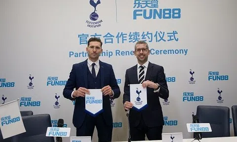 TOTTENHAM HOTSPUR VÀ FUN88 KỶ NIỆM 10 NĂM HỢP TÁC VÀ PHÁT TRIỂN