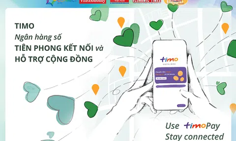 Timo được vinh danh là “Ngân hàng tiên phong kết nối cộng đồng và phát triển bền vững” tại lễ trao giải Rồng Vàng 2022