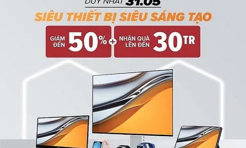 Huawei giảm mạnh đến 50%, tặng quà đến 30 triệu trong ngày sale thương hiệu trên Lazada