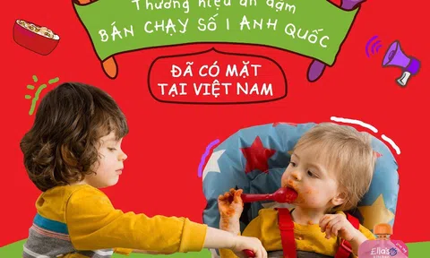 Ella’s Kitchen – Thương hiệu ăn dặm số 1 Anh Quốc gia nhập thị trường Việt Nam