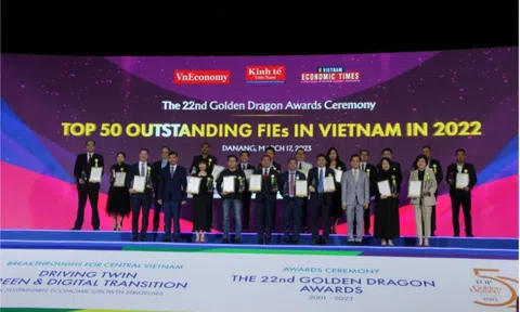 BEST Express lần thứ 2 liên tiếp nhận giải Rồng Vàng