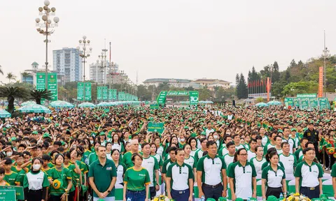 7.500 người tham gia Ngày hội đi bộ Nestlé MILO tại Nghệ An