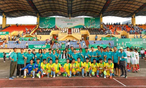 Nestlé MILO tiếp tục đồng hành với môn  Điền kinh, Bóng đá và Cầu lông tại Giải thể thao học sinh phổ thông toàn quốc năm 2023