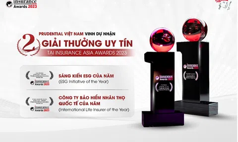 Cam kết kinh doanh có trách nhiệm, Prudential Việt Nam chinh phục giải thưởng kép tại Insurance