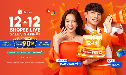 Mừng sinh nhật, Shopee tung ưu đãi giảm đến 90% và loạt chương trình giải trí đặc sắc xuyên suốt 12 ngày trên sóng livestream