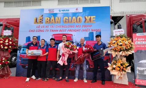 BEST Express bổ sung 15 đầu xe đẩy nhanh hiệu suất giao vận